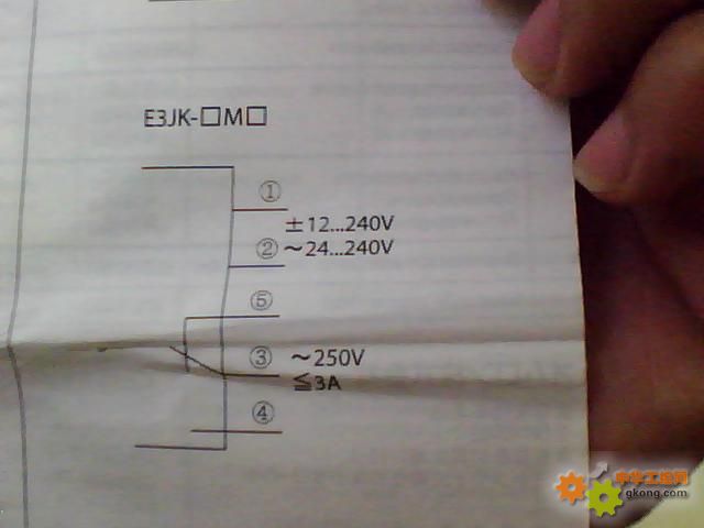 主题:欧姆龙光电开关e3jk开关开关系列接线图和参数表