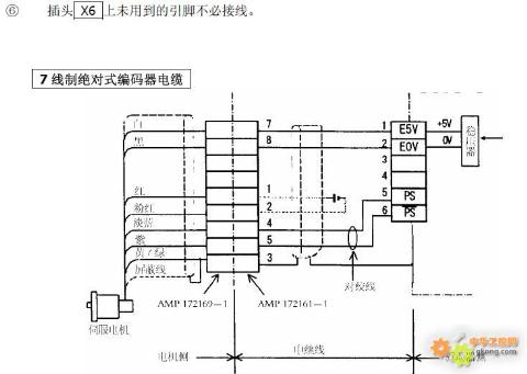 松下伺服编码器接线问题